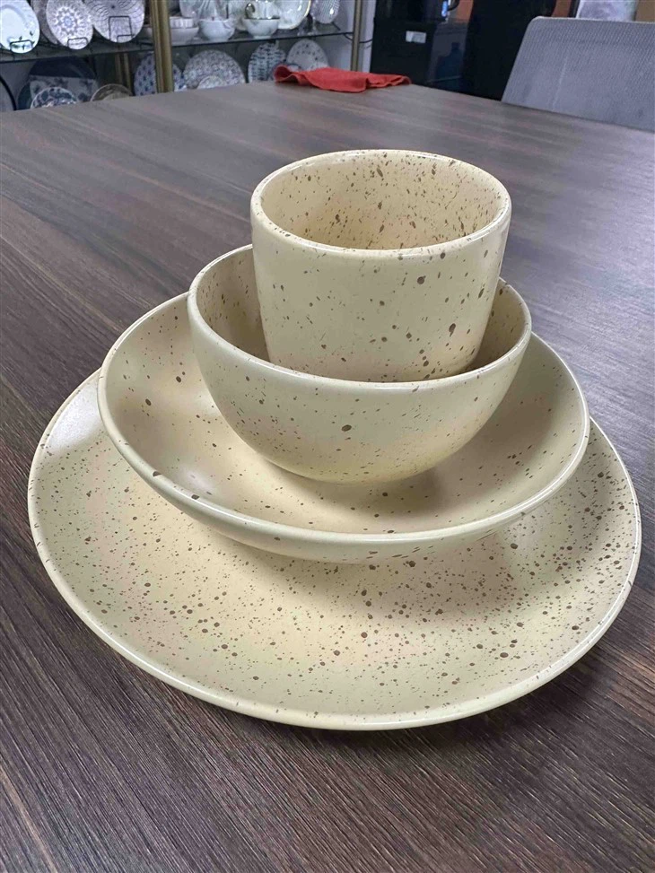 Wholesale High Quality Colored Glaze Ceramic Tableware Sets