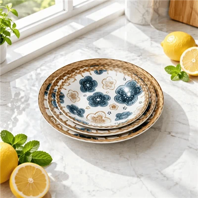 Attractive Ceramic Bowl & Plate Set best