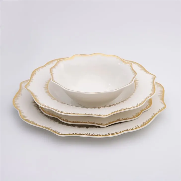 Electroplated Gold Tableware SET 2