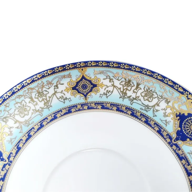 Round Ceramic Handle & Inner Color Mug