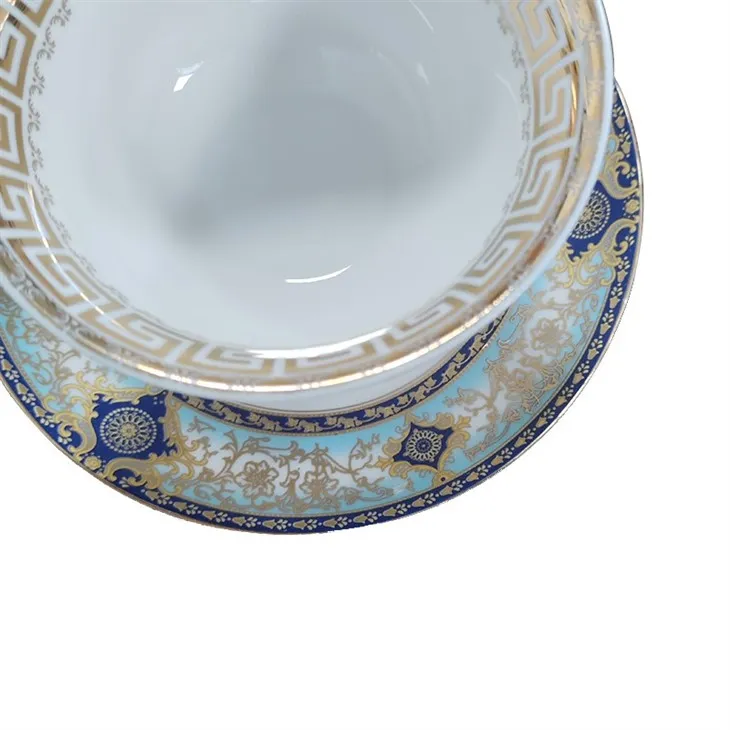 Round Ceramic Handle & Inner Color Mug