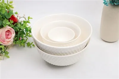 সিরামিক এমবসড বাটি