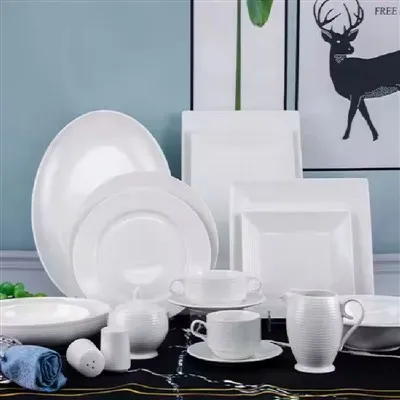 টেকসই চীনামাটির বাসন ডিনারওয়্যার সেট