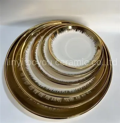 গোল্ডেন ফ্লাওয়ার ডেসুগন প্লেট