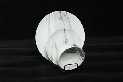 মার্বেল সিরামিক ডিনারওয়ার